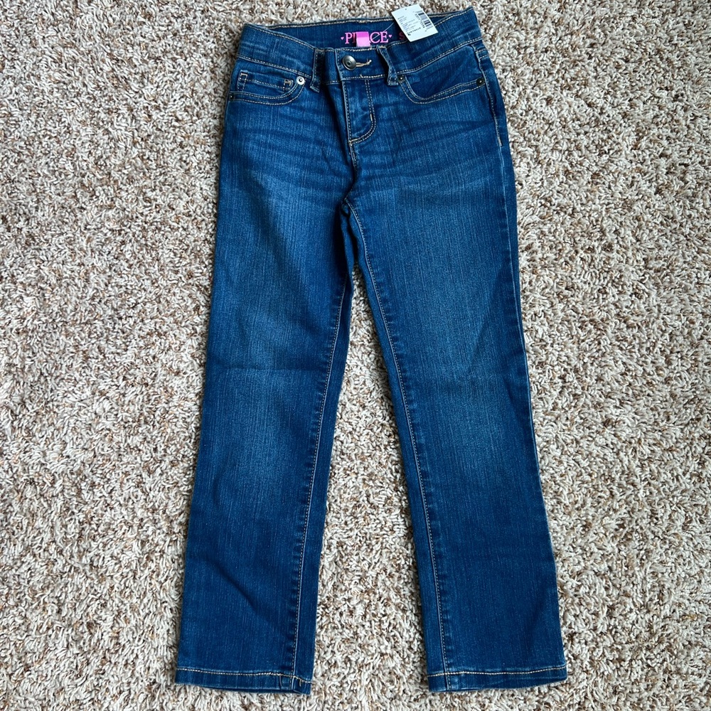 Girls Children’s Place skinny jeans NWT Size 6 Adjustable Waist